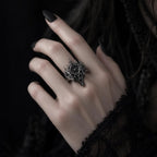 Cathedral Rose Window Crown Ring