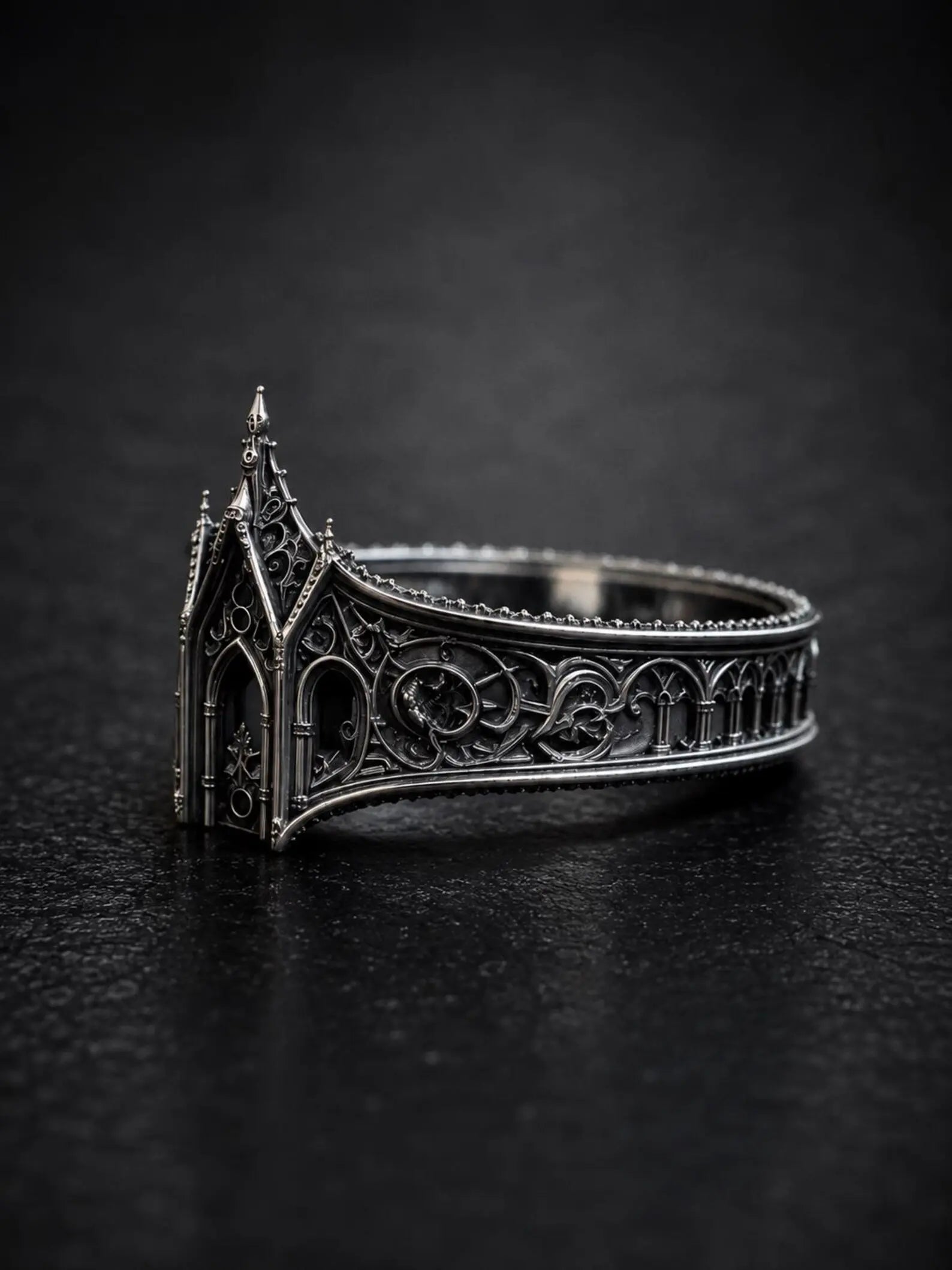 Cathedral Lancet Arch Ring