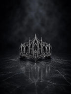 Gothic Cathedral Spire Crown Ring