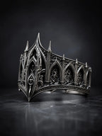 Gothic Cathedral Spire Crown Ring