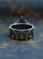 Cathedral Spire Tiara Ring