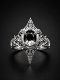 Cathedral Marquise Spire Ring