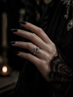 Cathedral Marquise Spire Ring