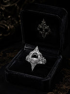 Cathedral Marquise Spire Ring