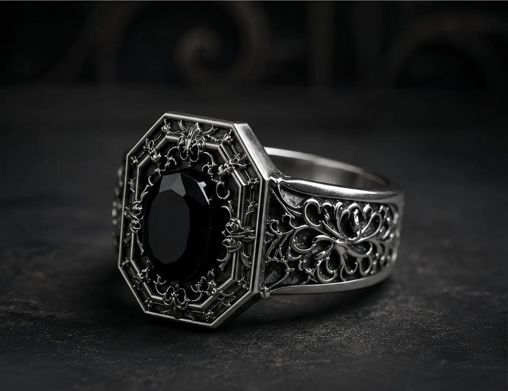 Cathedral Onyx Ring
