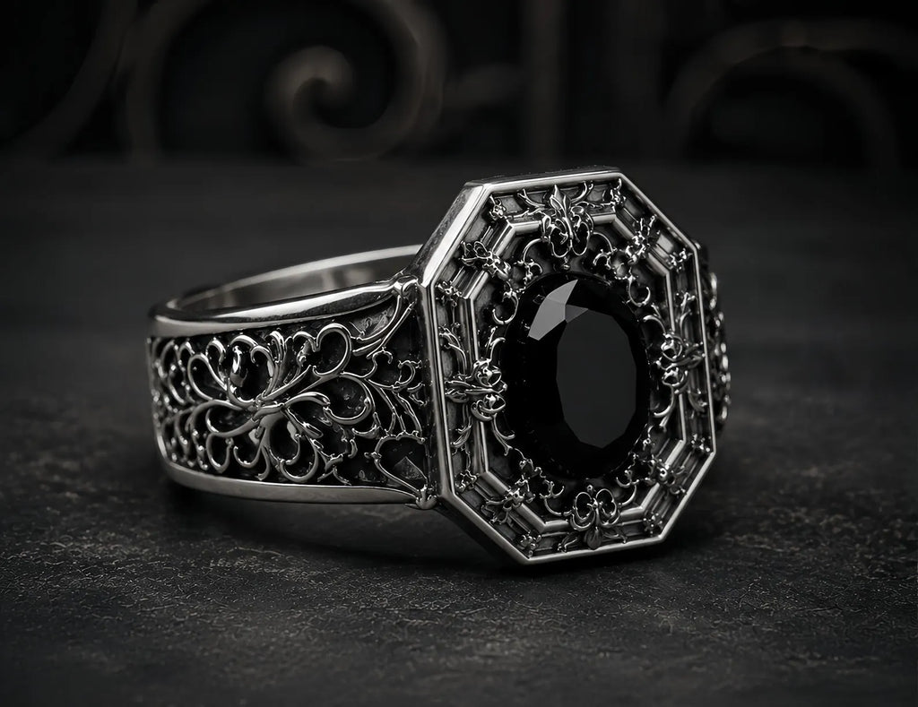 Cathedral Onyx Ring