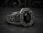 Cathedral Onyx Ring