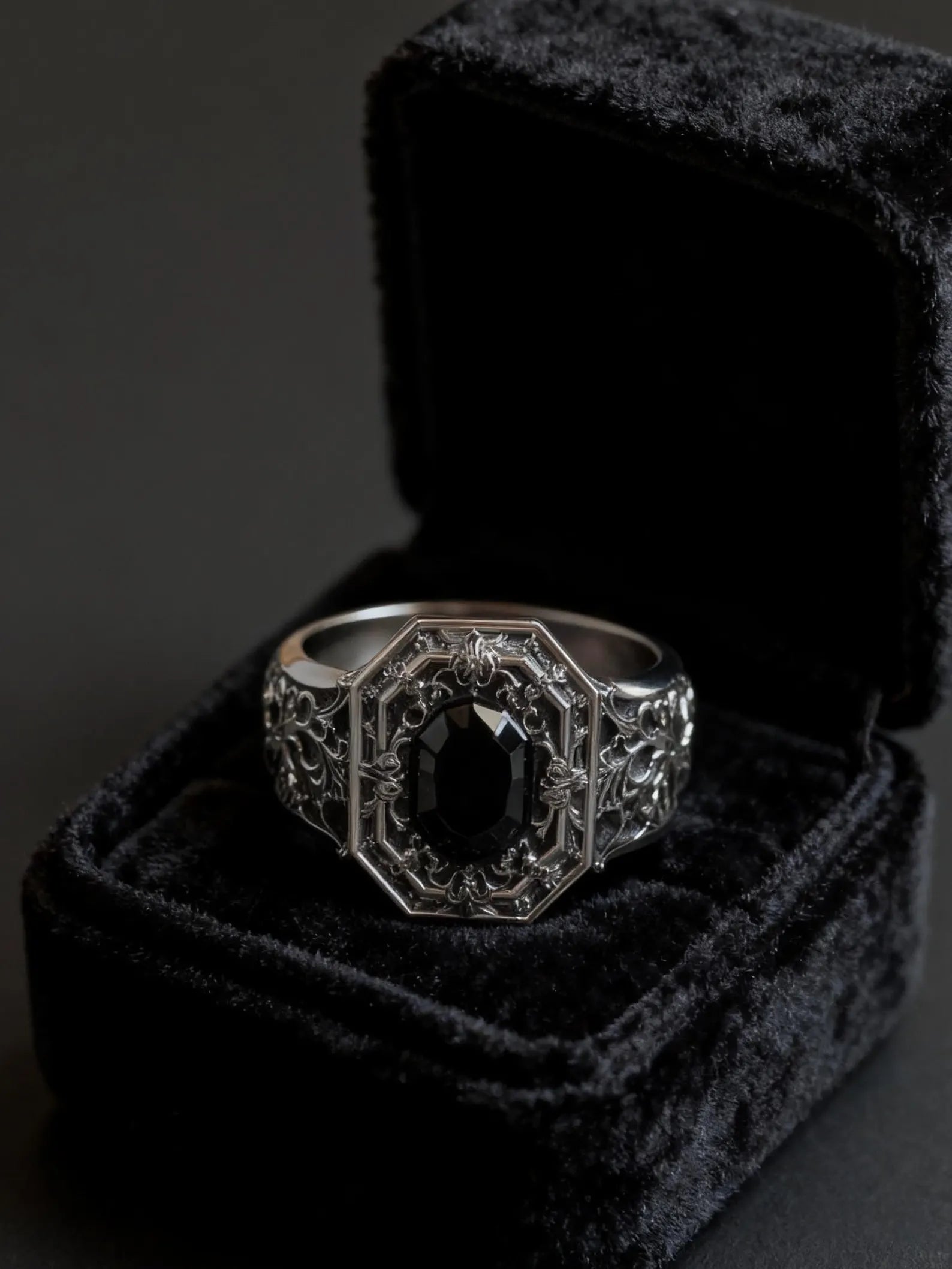 Cathedral Onyx Ring