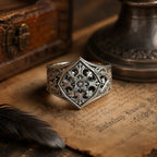 Gothic Baroque Rosette Ring
