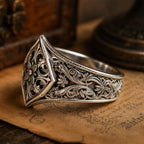 Gothic Baroque Rosette Ring