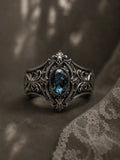 Victorian Memento Mori Skull Ring