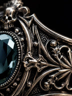 Victorian Memento Mori Skull Ring