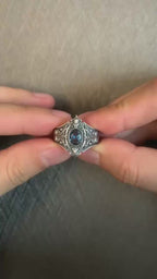 Victorian Memento Mori Skull Ring